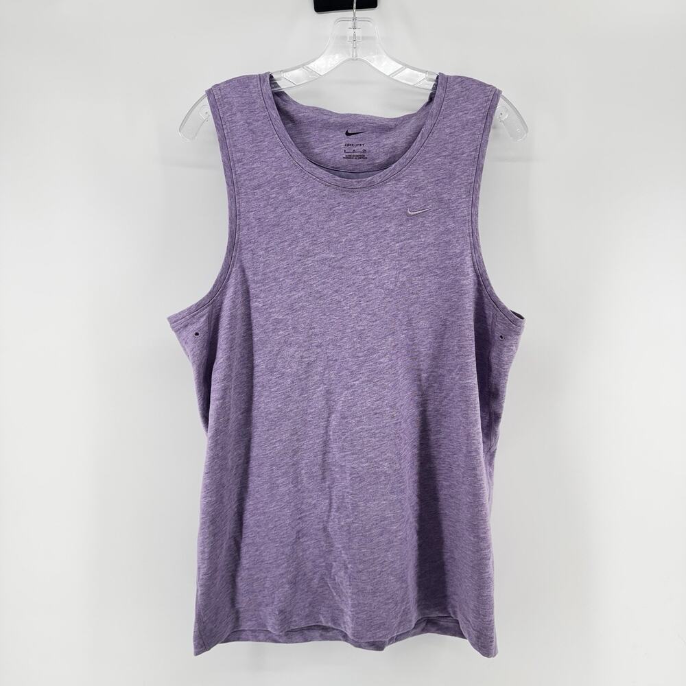 Nike Dri-FIT Primary Versatile Fitness Tank Top Hydrangeas Purple Mens Size XL